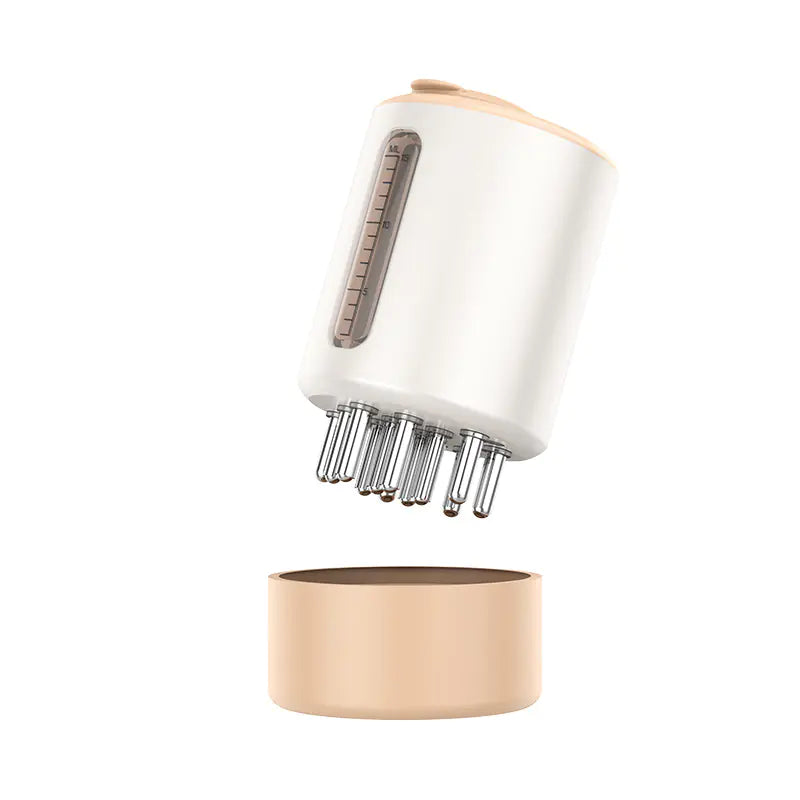 EMS Electric Scalp Massager with Red Light Therapy